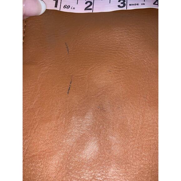 Steve Madden Chestnut Brown Shoulder Bag with Black Handles‎ - Picture 8 of 11